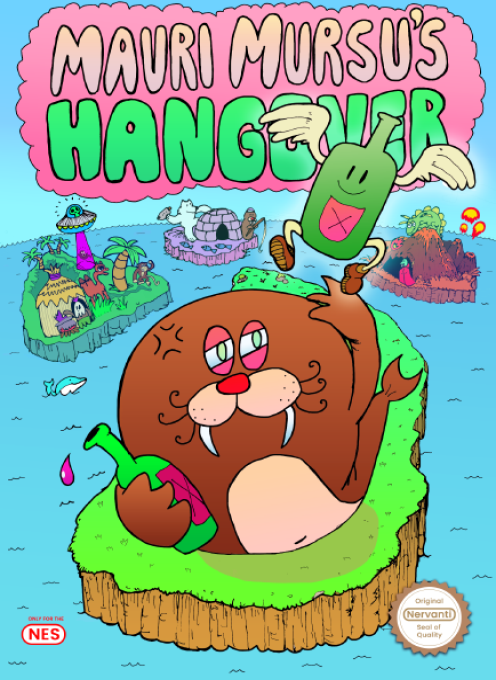 Mauri Mursu's Hangover box art