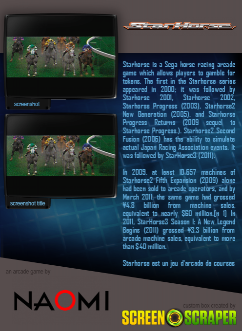 Star Horse — box-2D-back (SS)