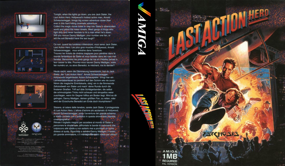 Last Action Hero — box-texture (EU)