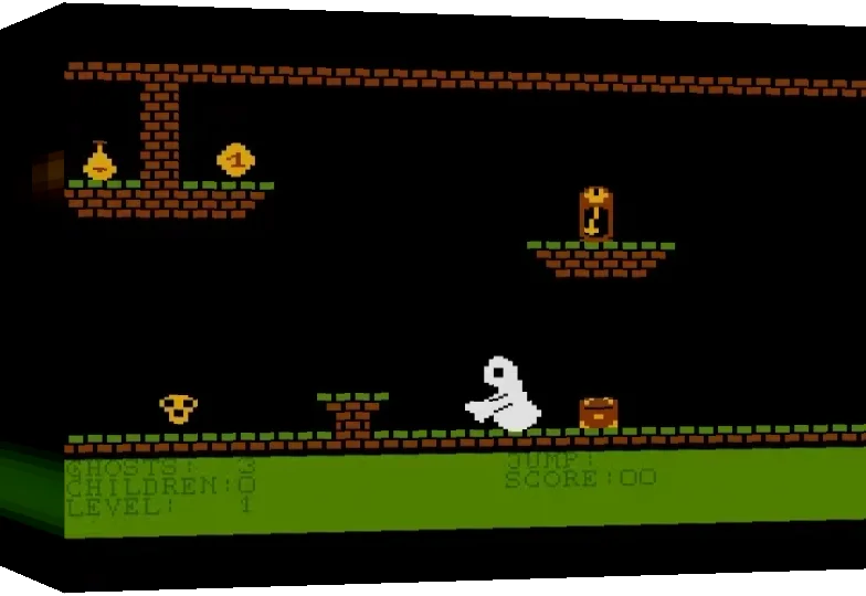 Ghost - Always Trouble With Kids — box-3D (WOR)