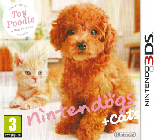 Nintendogs + Cats - Toy Poodle & New Friends — box-2D (EU)