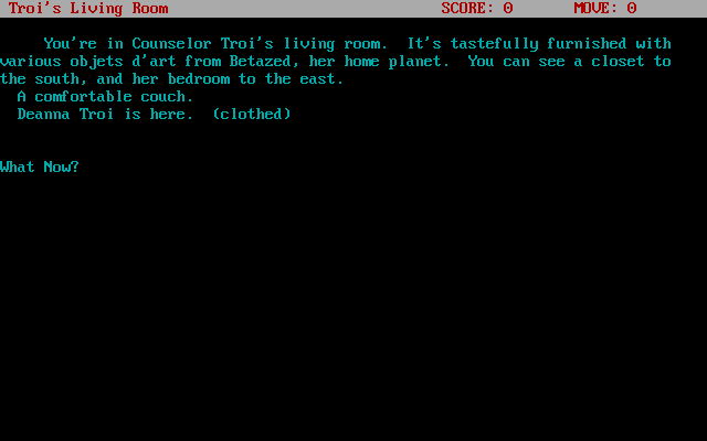Night With Troi, A — ss (WOR)
