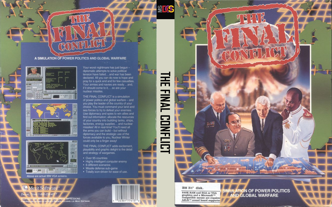 Final Conflict, The — box-texture (US)