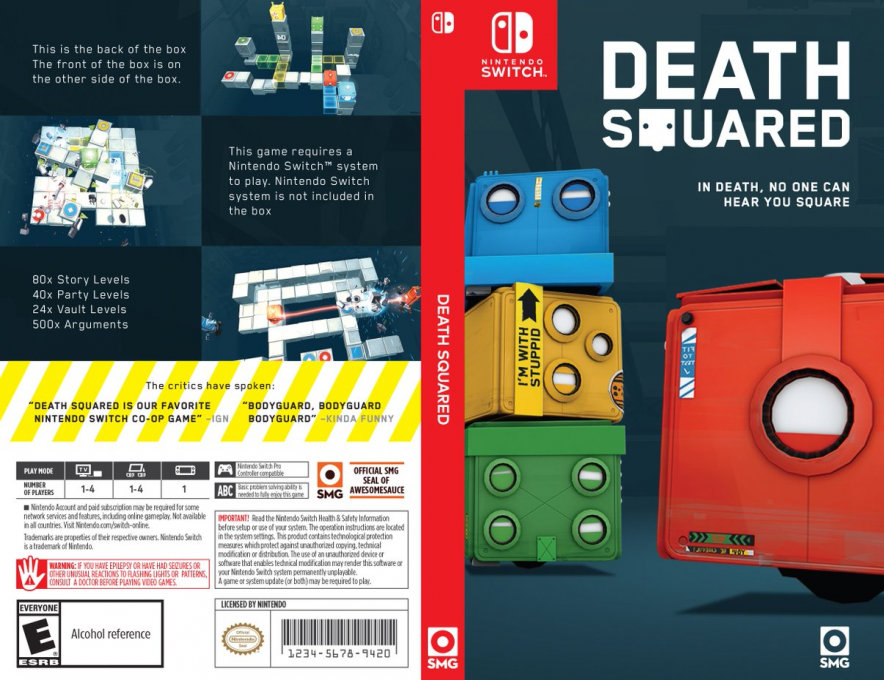 Death Squared — box-texture (US)