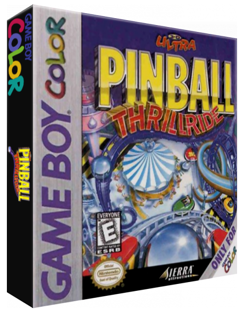 3d Ultra Pinball - Thrillride — box-3D (US)