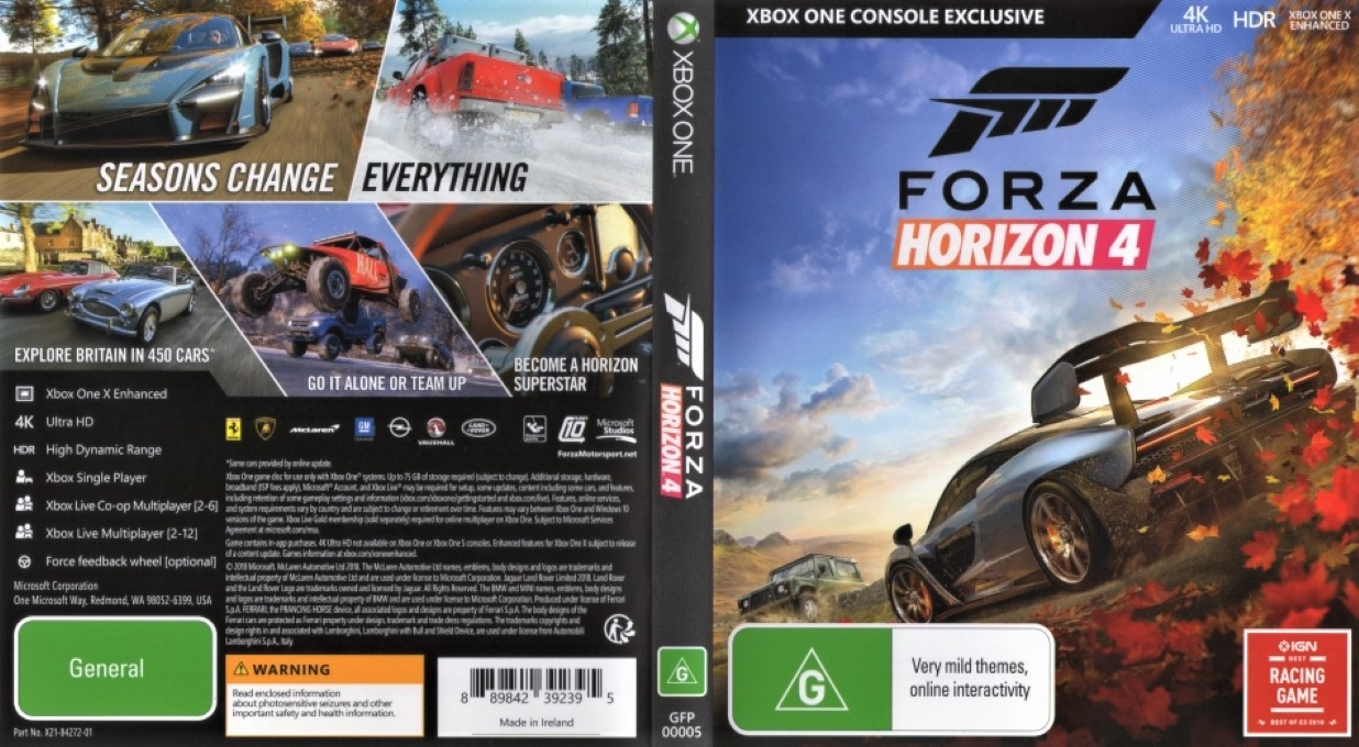 Forza Horizon 4 — box-texture (EU)