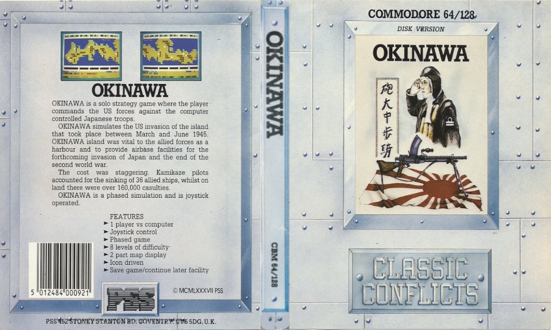 Operation Iceberg : The Battle for Okinawa — box-texture (EU)