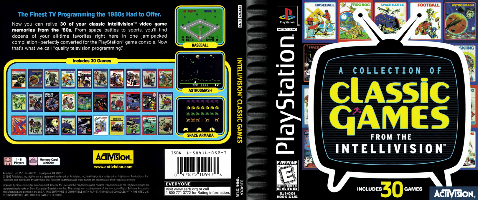 Intellivision Classic Games — box-texture (US)