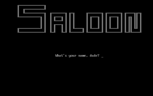 Saloon box art