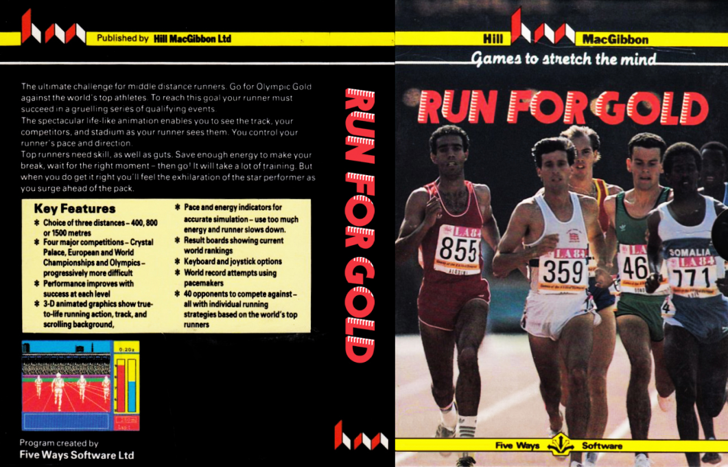 Run For Gold — box-texture (EU)