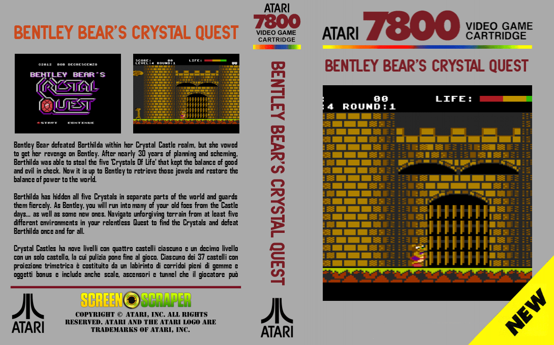 Bentley Bear's Crystal Quest — box-texture (SS)
