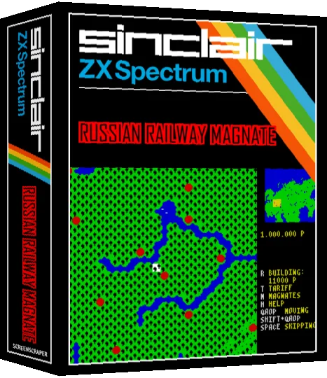 Russian Railway Magnate — box-3D (SS)