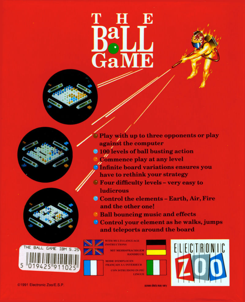 Ball Game, The — box-2D-back (EU)