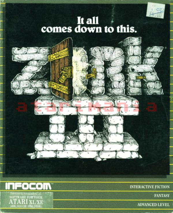 Zork 3 - The Dungeon Master box art