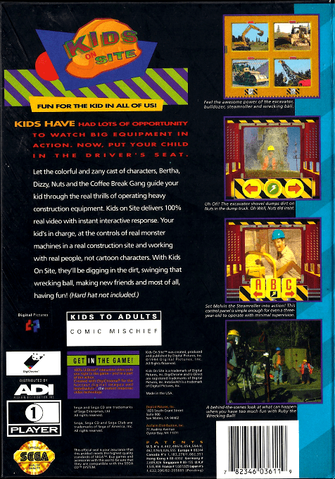 Kids on Site — box-2D-back (US)