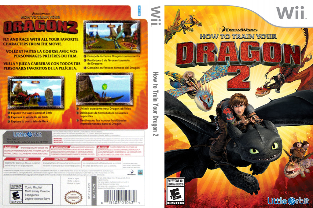 DreamWorks How to Train Your Dragon 2 — box-texture (US)