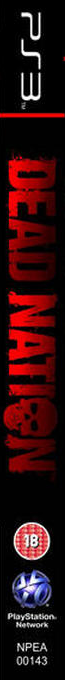 Dead Nation — box-2D-side (EU)