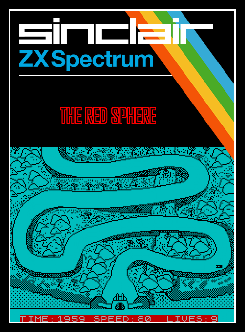 Red Sphere, The box art