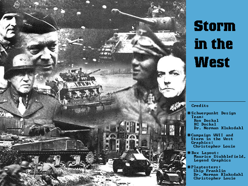 Storm in the West box art