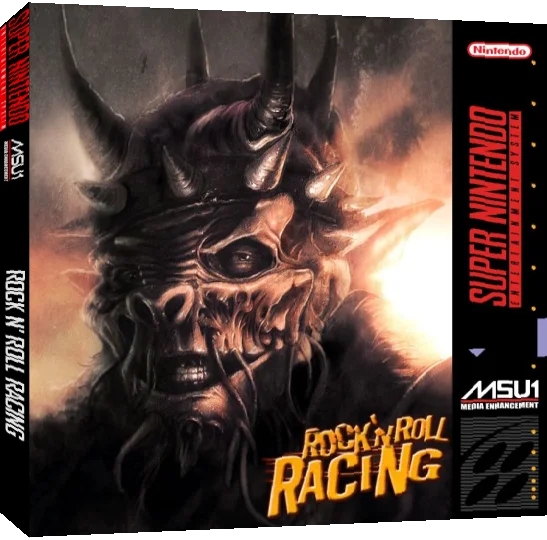 Rock N' Roll Racing — box-3D (US)