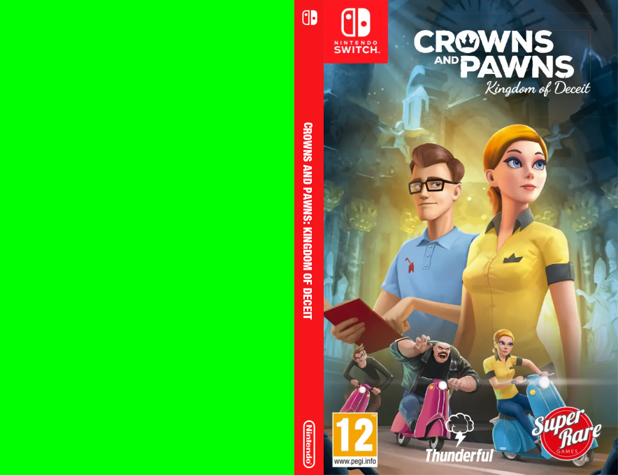 Crowns and Pawns - Kingdom of Deceit — box-texture (EU)