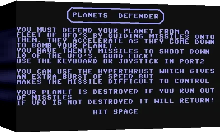Planets Defender — box-3D (WOR)