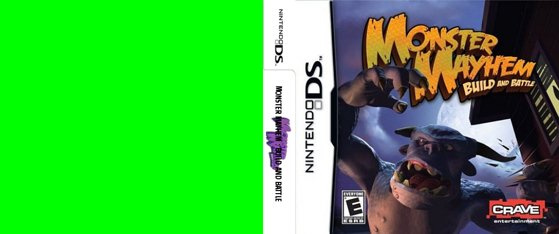 Monster Mayhem - Build And Battle — box-texture (US)