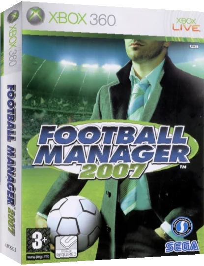 Football Manager 2007 — box-3D (UK)