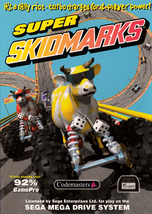 Super Skidmarks box art