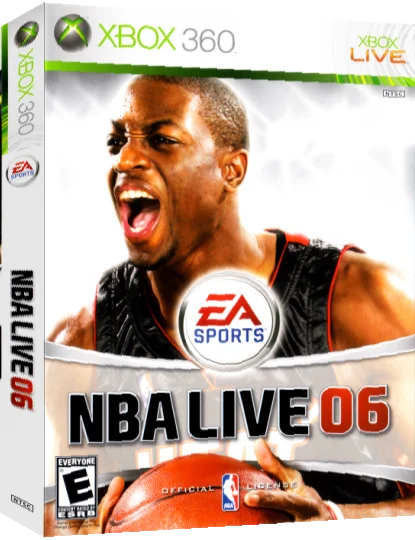NBA Live 06 — box-3D (US)