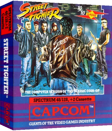 Street Fighter — box-3D (EU)