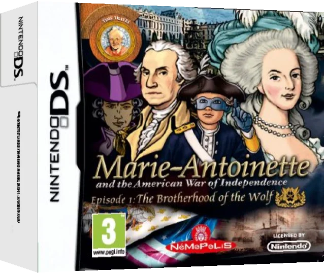Marie-Antoinette and the American War of Independence - Episode 1 - The Brotherhood of the Wolf — box-3D (EU)