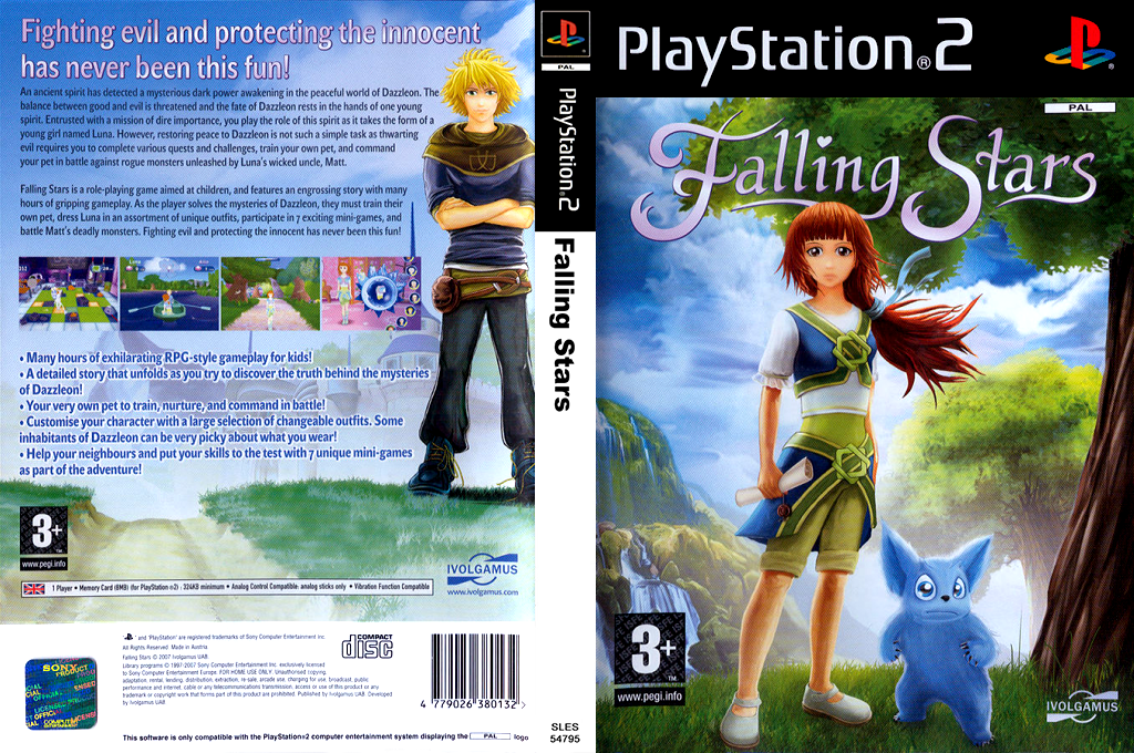 Falling Stars — box-texture (EU)
