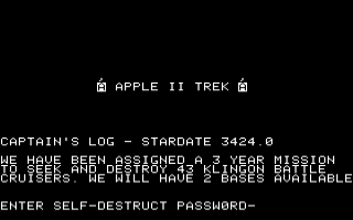 Apple 2 Trek — sstitle (WOR)