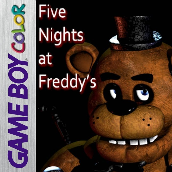 Five Nights At Freddy's GameBoy box art