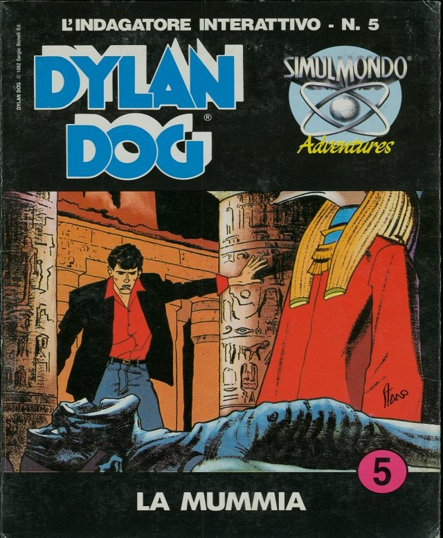 Dylan Dog 5 - La Mummia box art
