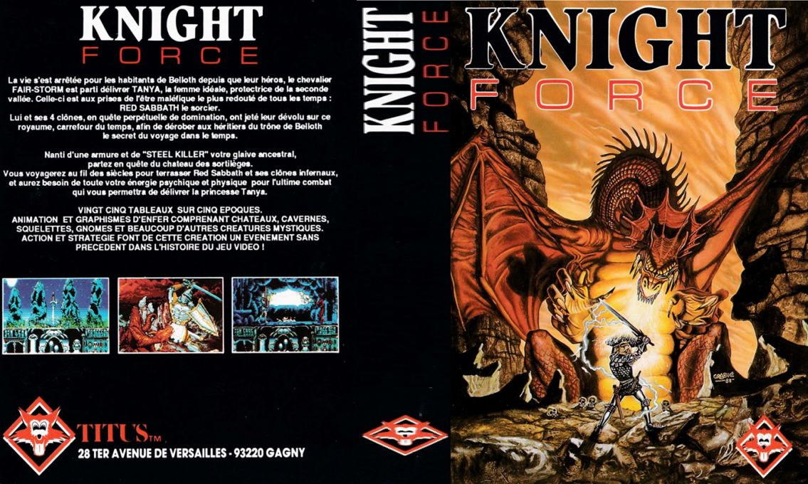 Knight Force — box-texture (FR)