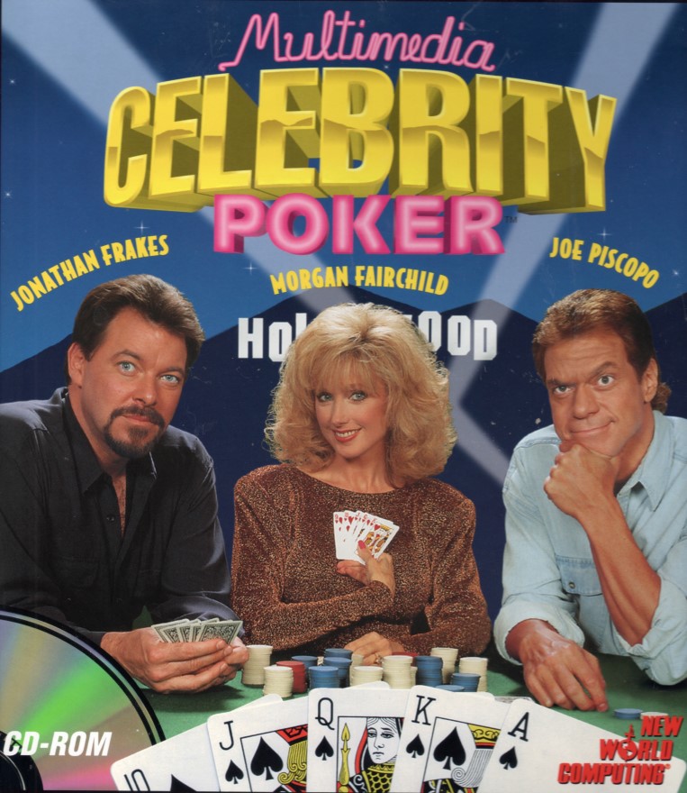 Multimedia Celebrity Poker box art