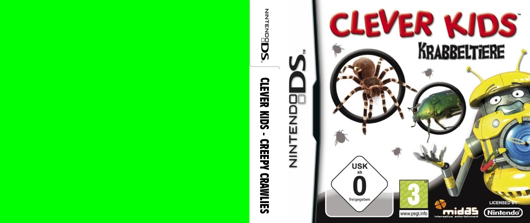 Clever Kids - Creepy Crawlies — box-texture (DE)