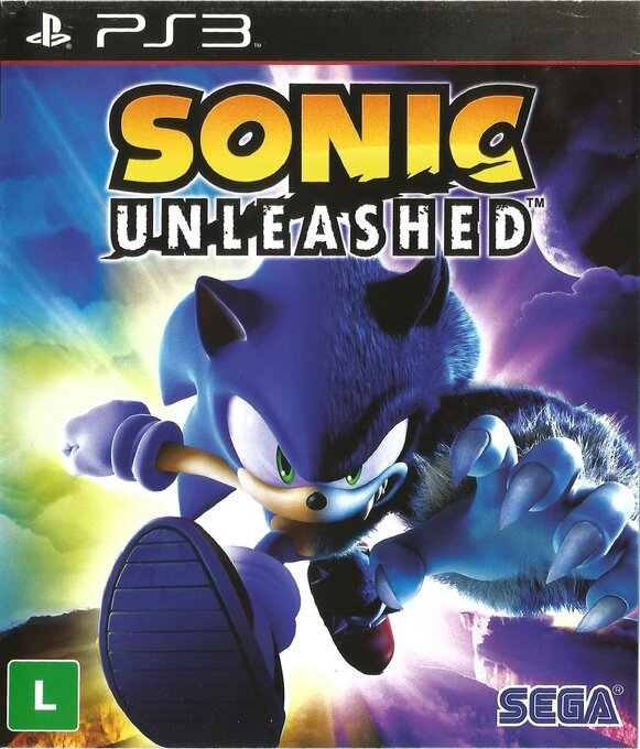 Sonic Unleashed — box-2D (BR)