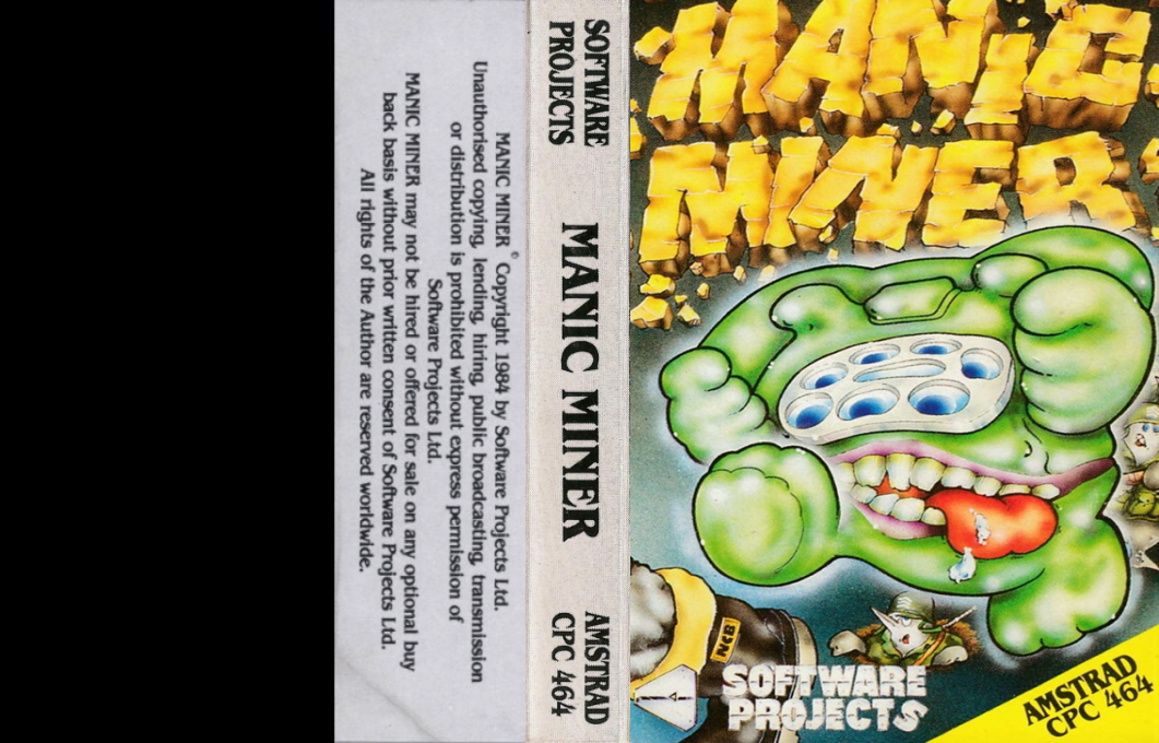 Manic Miner — box-texture (EU)
