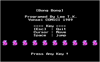 Bong Bong box art