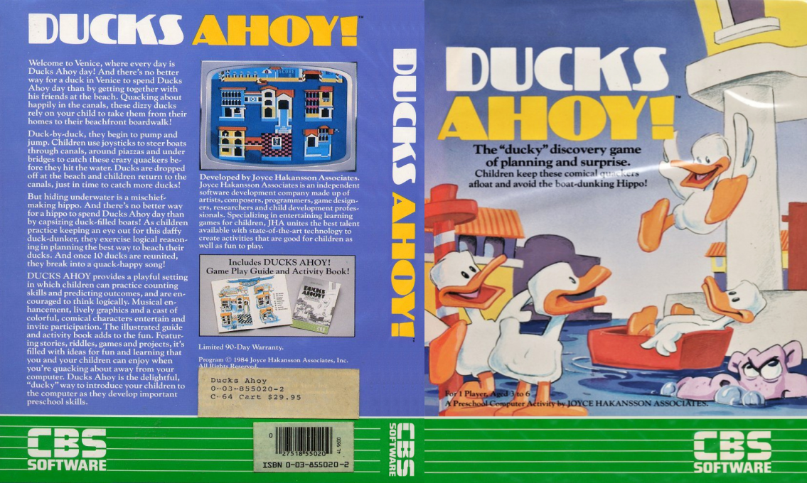 Ducks Ahoy! — box-texture (US)