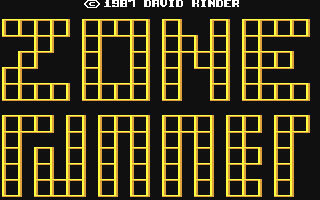Zone Runner — sstitle (WOR)