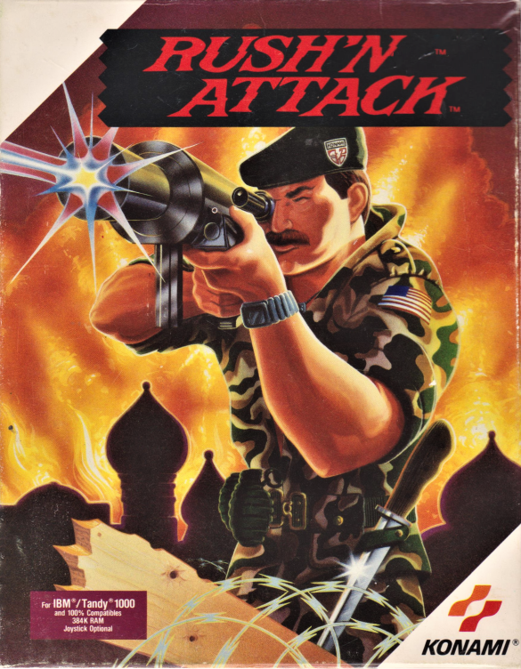 Rush'n Attack box art