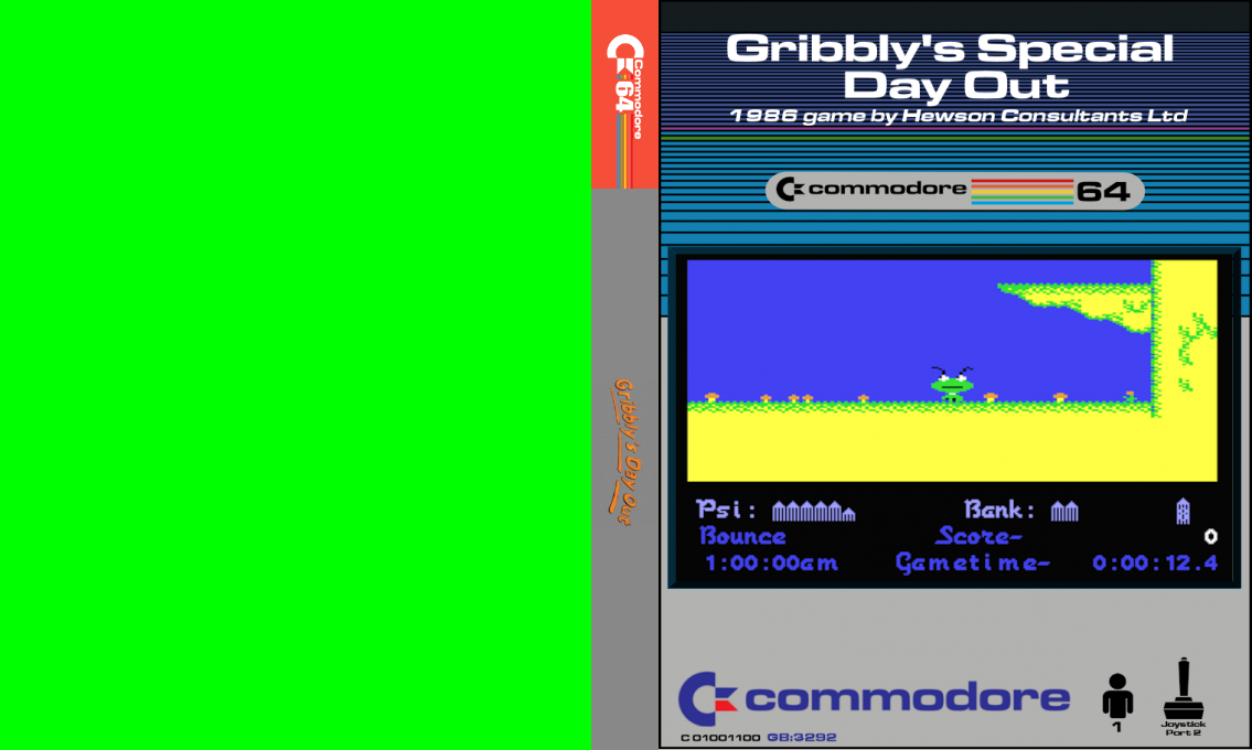 Gribbly's Day Out — box-texture (CUS)
