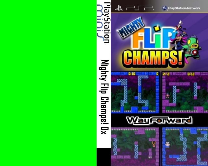 Mighty Flip Champs! Dx — box-texture (US)