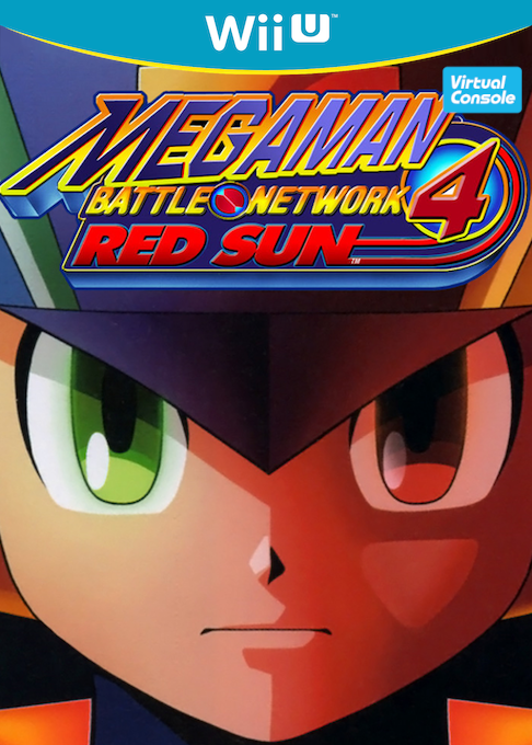 Megaman Battle Network 4 - Red Sun box art