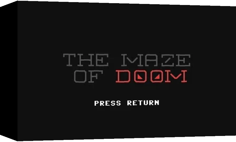 The Maze of Doom — box-3D (WOR)