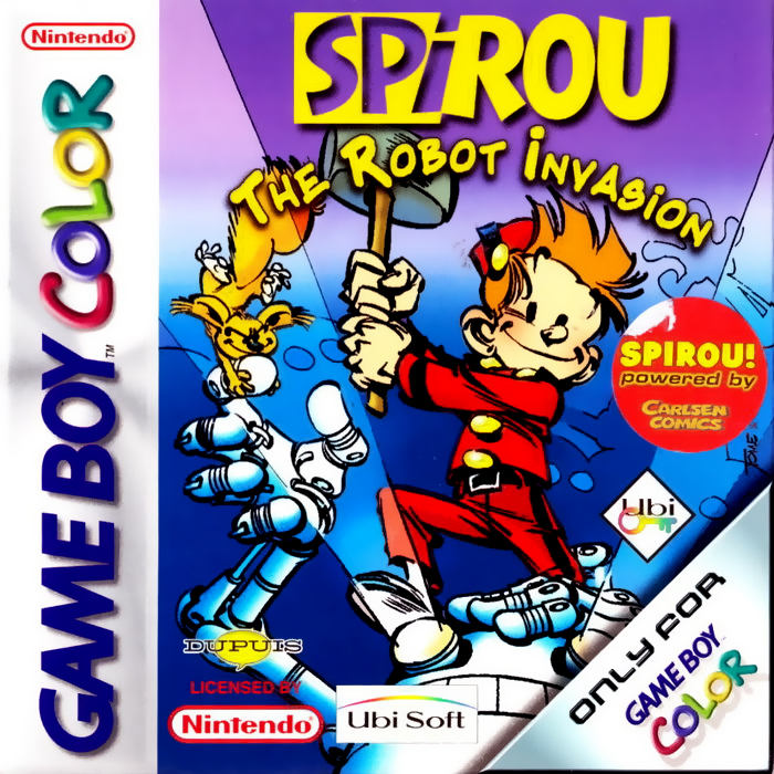 Spirou Robbedoes - The Robot Invasion box art